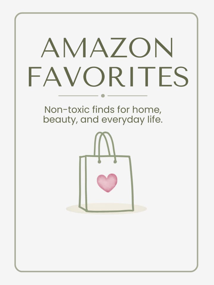 Shop Tina Marie’s Amazon favorites for non-toxic home, beauty, and everyday finds.