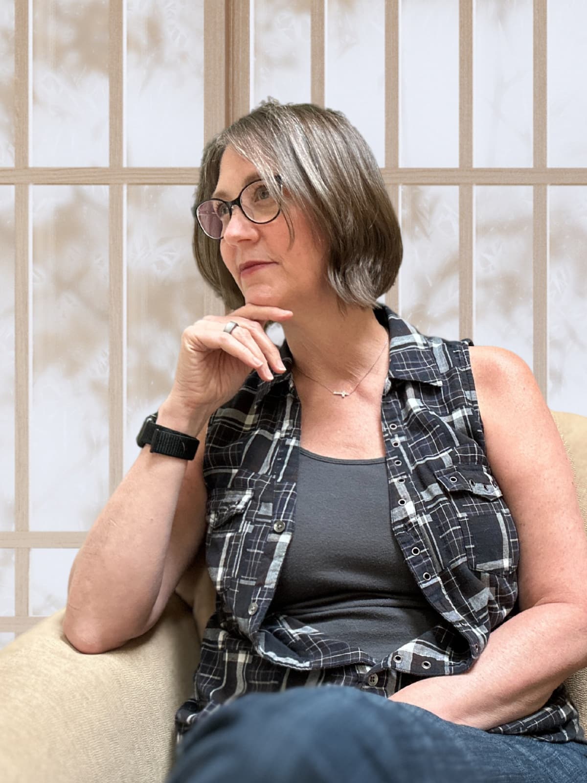 Tina Marie, founder of Toxin-Free With Tina Marie, a non-toxic living blog.