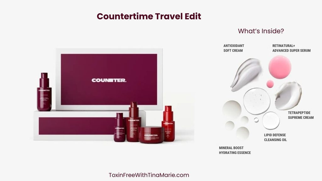 Counter Holiday Gift Guide 2026 The Countertime Travel Edit set and what's inside